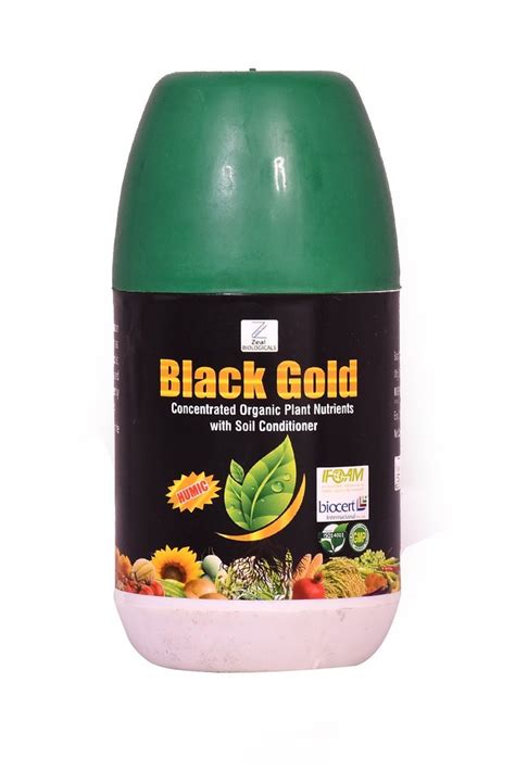 Liquid Humic Acid Fertilizer Black Gold 250 Ml500 Ml Bottle At Rs