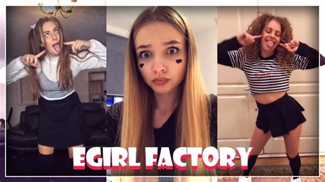 e girl factory tik tok meme compilation youtube