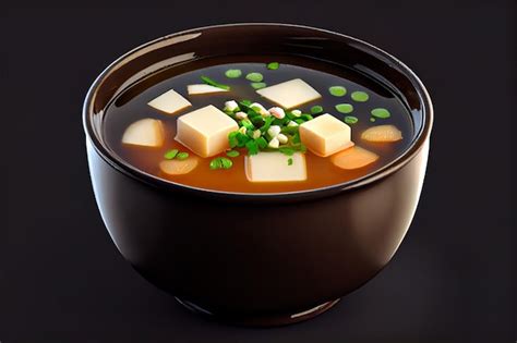 Premium Photo Japanese Miso Soup Food
