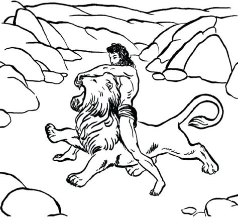 Samson And Delilah Bible Coloring Pages Coloring Pages