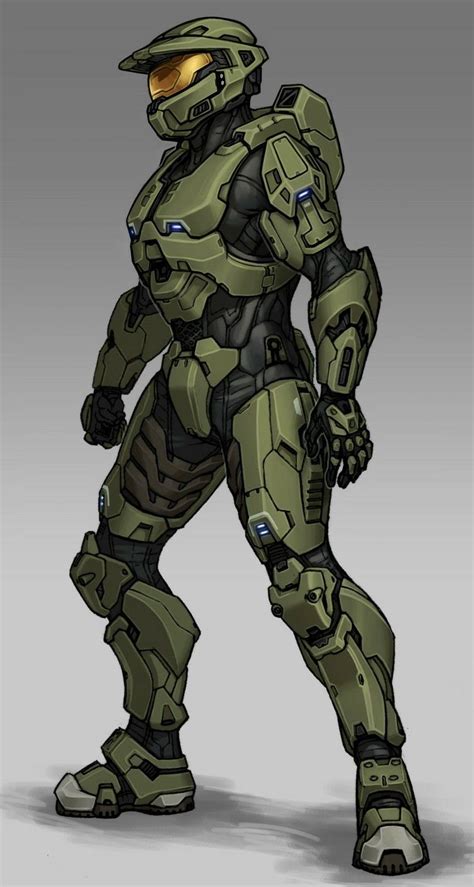 Mark Vi Halo Spartan Armor Halo Armor Sci Fi Armor Halo Video Game Halo Game Halo Drawings