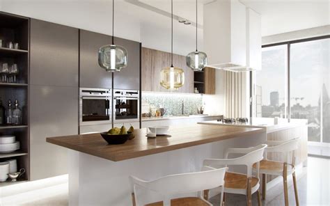 Blown Glass Kitchen Pendants Interior Design Ideas