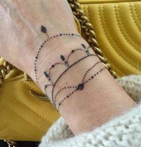 61 Cute Tattoo Bracelet Design Just For You Fashionnita Tattoo