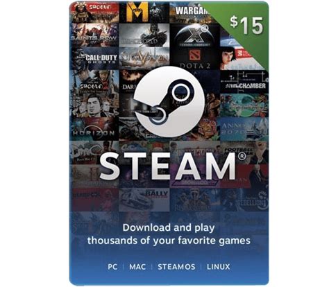 It enables you to make purchases steam gift card 15 usd will provide you with just enough money for your steam wallet to explore the steam store and pick games that will suit your. Steam Wallet $15 - کی 98