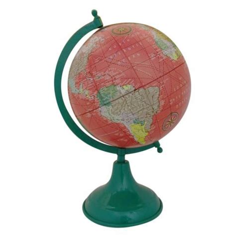 Desktop Table Decor Rotating Globes Ocean Geographical Earth World Map