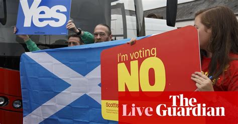 Scottish Independence 12 Days To Referendum Scotland The Guardian