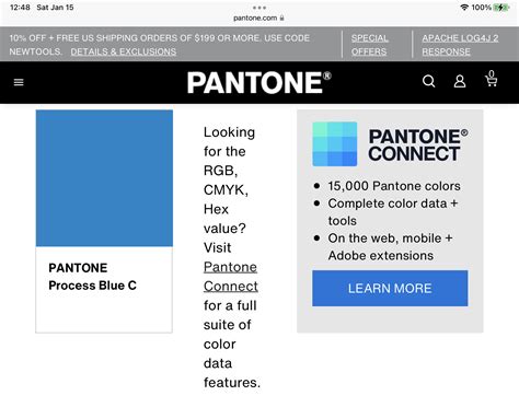 Re Is There More Than One Pantone Process Blue C Adobe Community