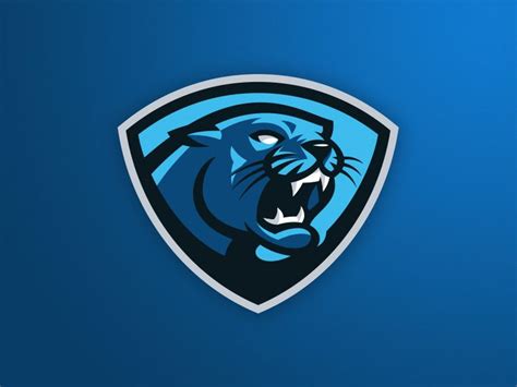 Blue Panther In 2020 Game Logo Design Logo Design Eagle Design