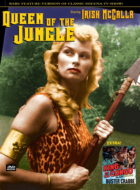 Queen Of The Jungle Sheena Feature Irish Mccalla Dvd Ebay