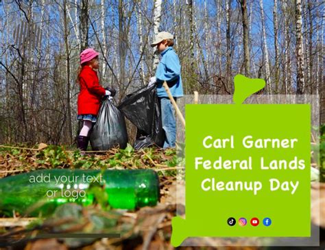 Carl Garner Federal Lands Cleanup Day Template Postermywall