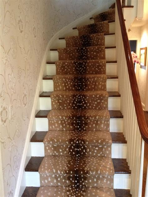 Amazing gallery of interior design and decorating ideas of antelope stair carpet in bedrooms, closets, living rooms, dens/libraries/offices, girl's rooms, laundry/mudrooms, bathrooms, entrances/foyers by elite interior designers. Stark antelope stair runner | Fabrics, Wallpaper & Carpets https://www.DanielleDRollins.com ...