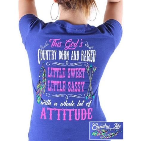Southern Attitude Tops Southern Attitude Sweet Sassy Shirt Poshmark
