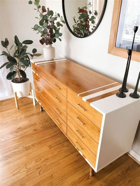 How To Make A Mid Century Modern Dresser Upcycled Diy Hometalk