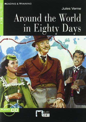 Around The World In Eighty Days Jules Verne Vicens Vives Black Cat