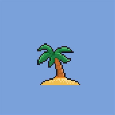 Pixel Palm Tree Images Free Download On Freepik