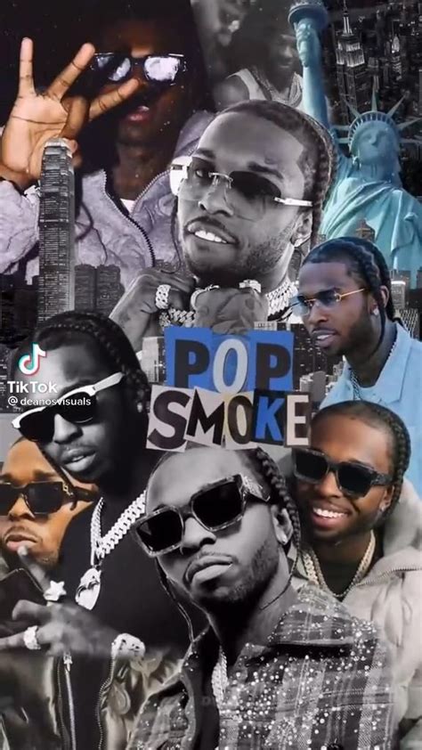 Pop Smoke Live Wallpaper Video Best Rap Songs Cute Rappers Rap