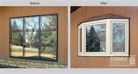 Milwaukee Bay Window Replacement Stanek Vinyl Bay Windows