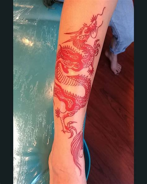 Wrap Around Dragon Thigh Tattoo Best Tattoo Ideas