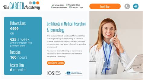 9 best +free medical terminology courses, certificate & degree online 2021 july updated 1. Certificate in Medical Reception & Terminology - IE ...