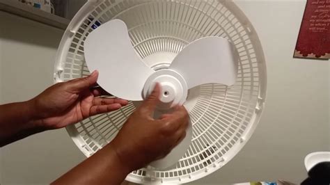 How To Take Apart A Lasko Pedestal Fan And Put It Back Together