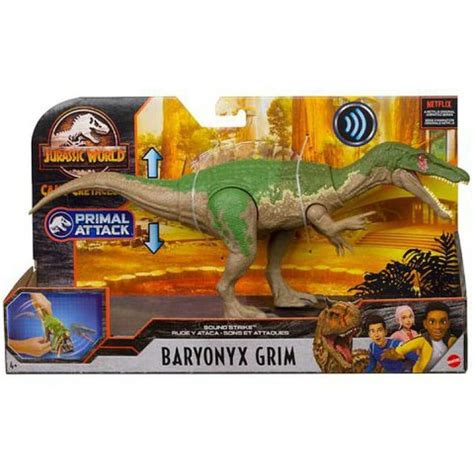 Buy Baryonyx Grim Jurassic World Sound Strike Dinosaur Figure Mydeal