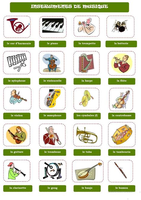 Instruments De Musique Instrument De Musique Musique Instruments