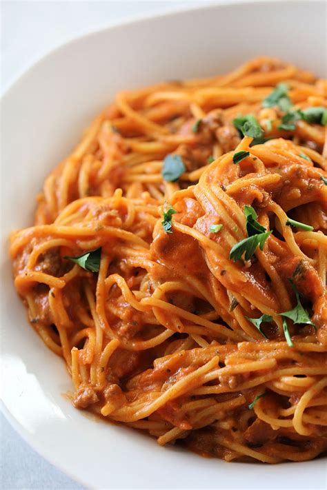 Instant Pot Creamy Spaghetti Recipe Easy Dinner Tasty Eats Recipes