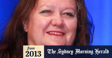 Gina Rinehart Wants To Give Up Trustee Role