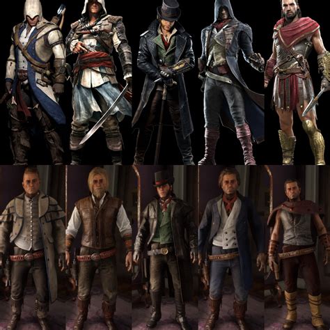 Some Assassins Creed Outfits Rreddeadfashion