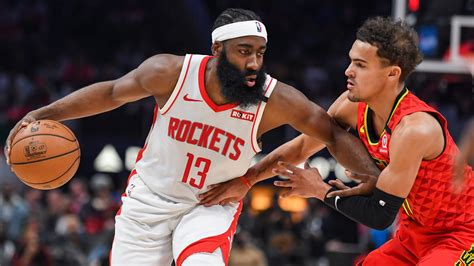 James harden (right hamstring) is out for the remainder of tonight's game. James Harden of Houston Rockets' James Harden beats Trae ...