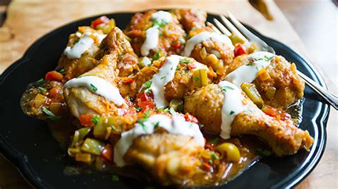 Stir in flour until smooth. Chicken in Paprika Sauce with Sour Cream and Parsley