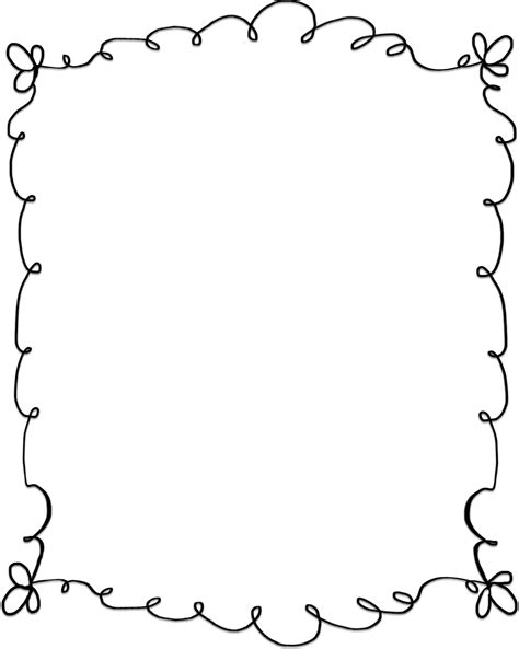 Free Cute Black And White Borders Download Free Cute Black And White