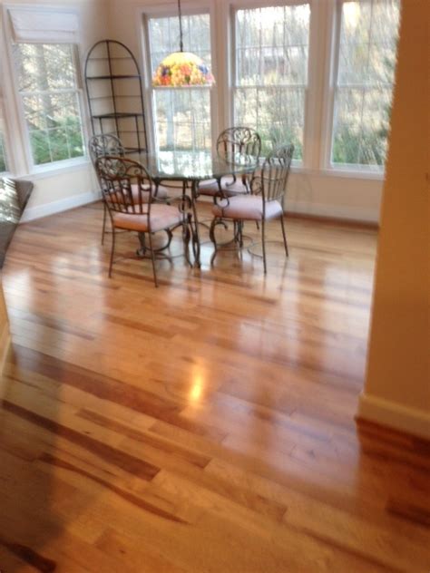 Thunderstorm gray hickory 9/16 in. Mohawk #Hickory color Golden Caramel | Hardwood Floors ...