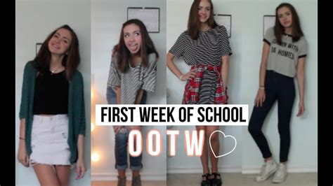 First Week Of School Ootw Youtube