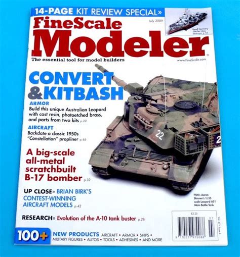 Scale Model News Fine Scale Modeler July Issue