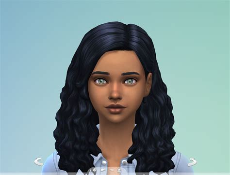 Prettiest Sim Born In Game Ive Had Without Editing Rsims4