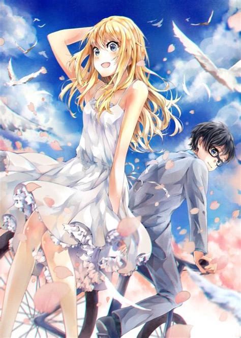 Kaori X Kousei Your Lie In April Anime Amino