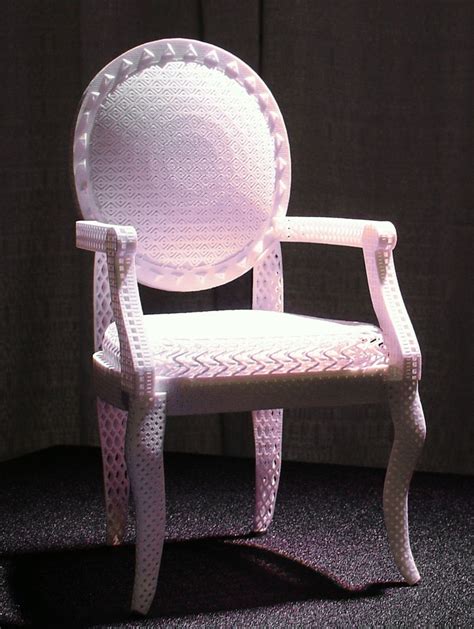 David Schäfer Of Netfabb Created This Impressive 3d Printed Chair Using The Netfabb Selective