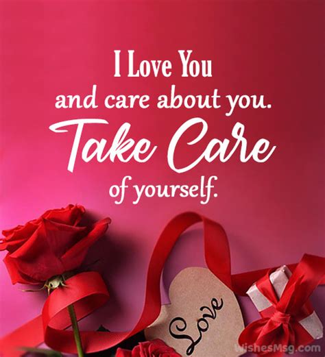 Take Care Messages For Boyfriend Best Quotationswishes Greetings