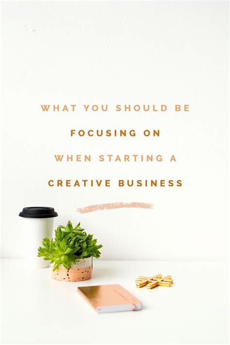 What To Focus On When Starting A Creative Business Fall For Diy