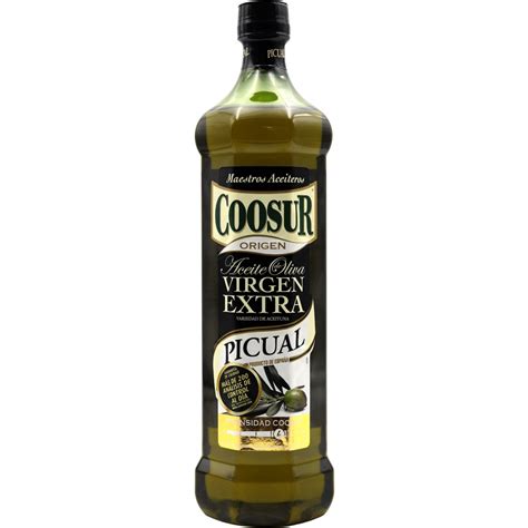 aceite de oliva virgen extra picual coosur 1l