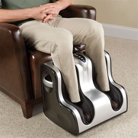 The Heated Circulation Enhancing Lower Leg Massager Hammacher Schlemmer