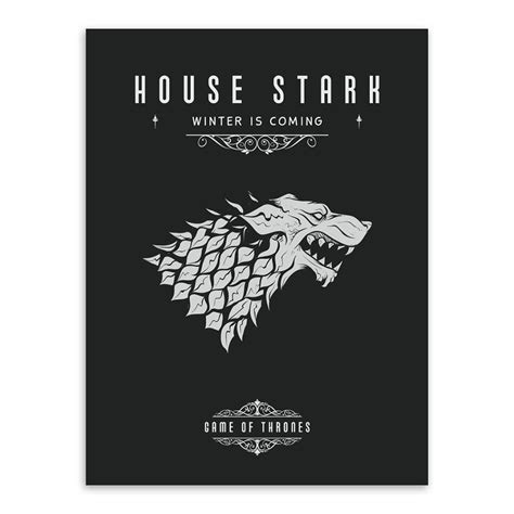 Game Thrones A3 Movie Tv Poster Vintage Wall Art Canvas Prints Living