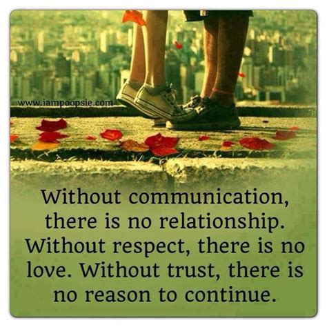 Without Communication There Is No Relationship Heart Touching Love