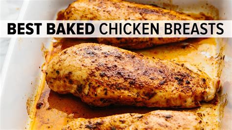 Baked Chicken Breast Juicy Tender Easy And Oh So Flavorful New