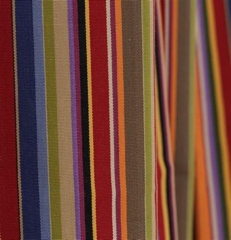Buy Sunny Stripe Cotton Fabric Multi Color Thoppia