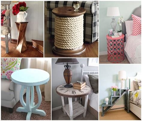 25 Diy Side Table Ideas You Will Admire