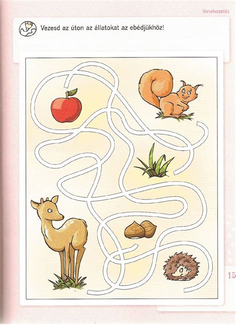 An Image Of A Maze Game With Animals