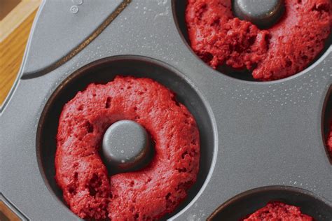 Cookie Jar Treats Baked Red Velvet Donuts