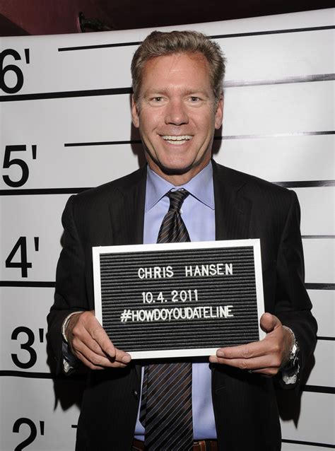 In an episode of his new show, crime watch daily, the predator i honestly did not realize it until i walked out, hansen told the mail ahead of the show's airing. The Shiitake-Worthy Blog: Chris Hansen is back but this ...